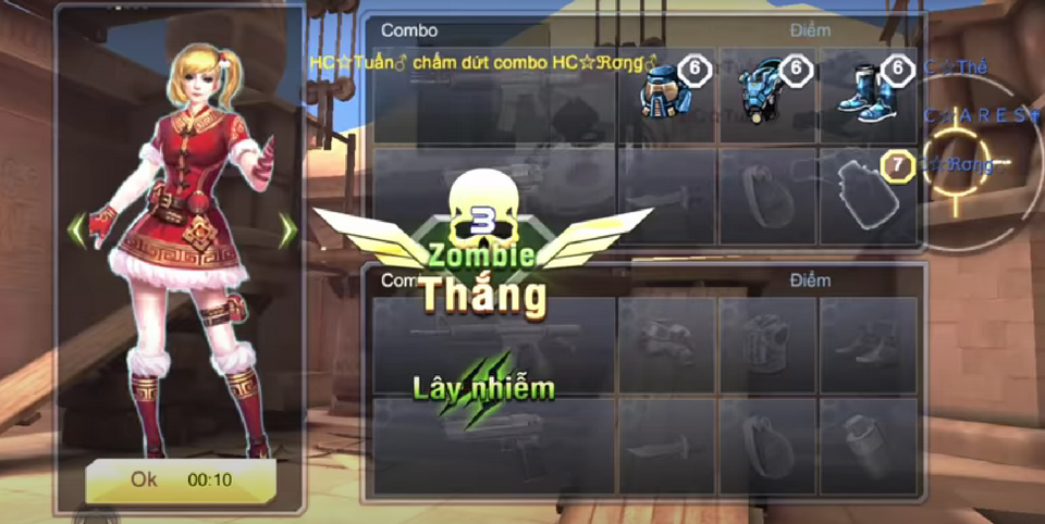 Hình thức trang bị đa dạng trong crisis action vn