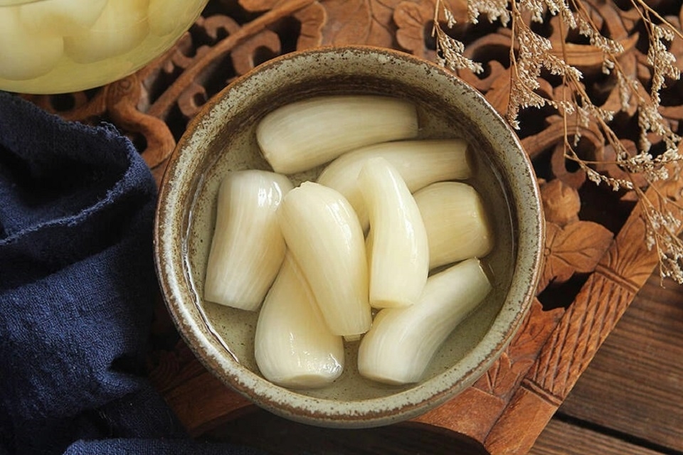 Cách làm kiệu ngâm mắm 6