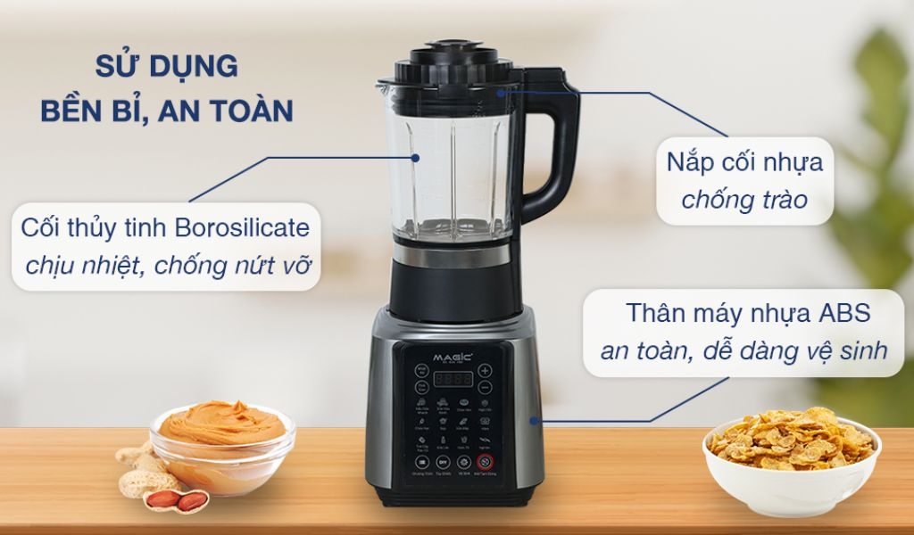 Công nghệ máy làm sữa hạt Magic có tốt không? Gợi ý một số sản phẩm tham khảo 3