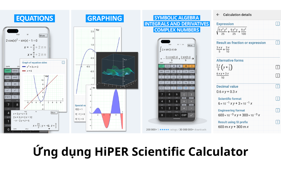 Ứng dụng HiPER Scientific Calculator