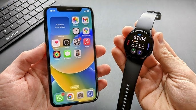 Kết nối Galaxy Watch 4 với iPhone 1