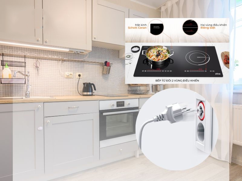 Rút điện bếp hồng ngoại 1
