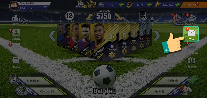 Code UFC Siêu Sao Bóng Đá (ảnh 6)