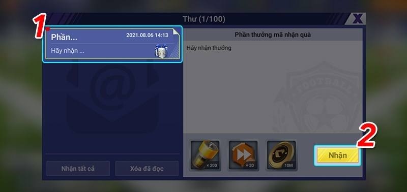 Code UFC Siêu Sao Bóng Đá (ảnh 7)