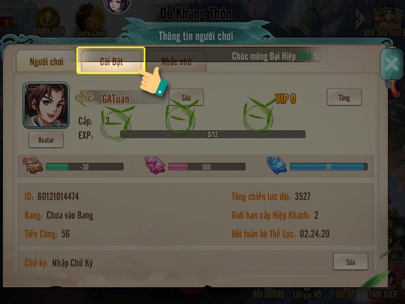 code Tiếu Ngạo Độc Tôn (ảnh 3)