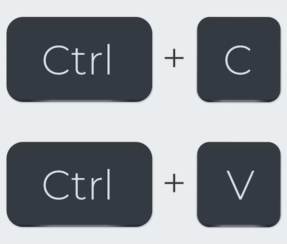 Tổ hợp phím ctrl C ctrl V