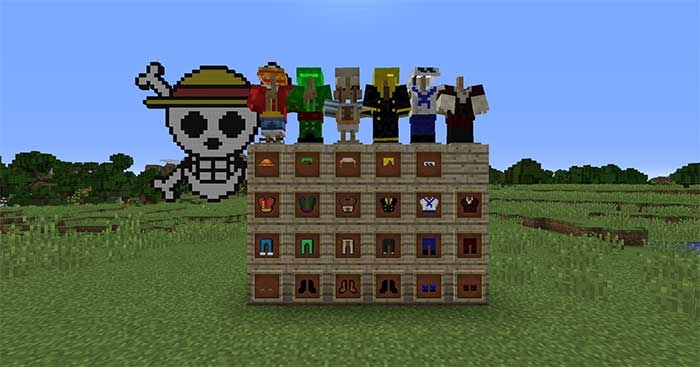 Minecraft One Piece: Tựa game thú vị kết hợp giữa Minecraft với bộ manga nổi tiếng One Piece 2
