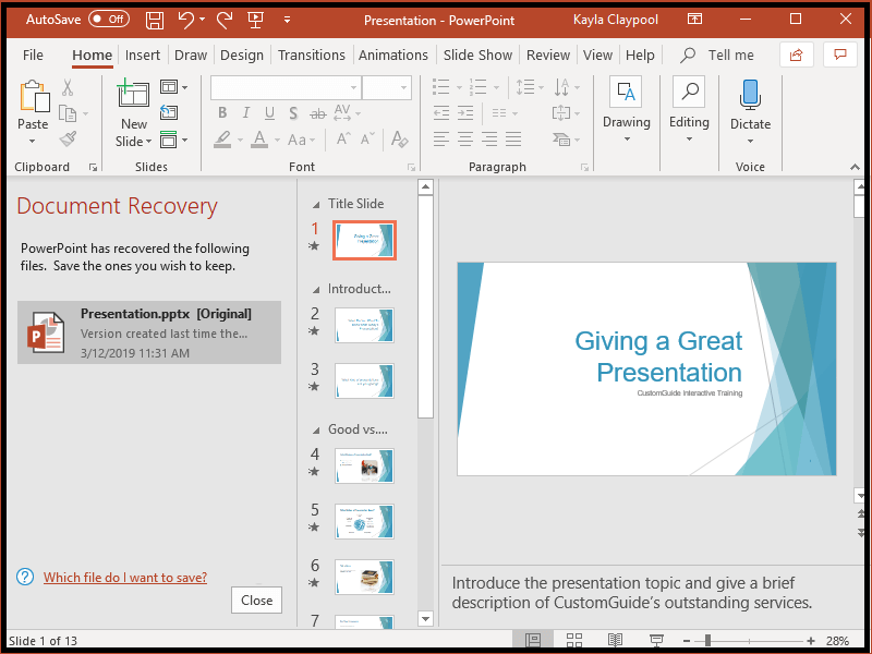 Không lưu được Powerpoint (ảnh 6)