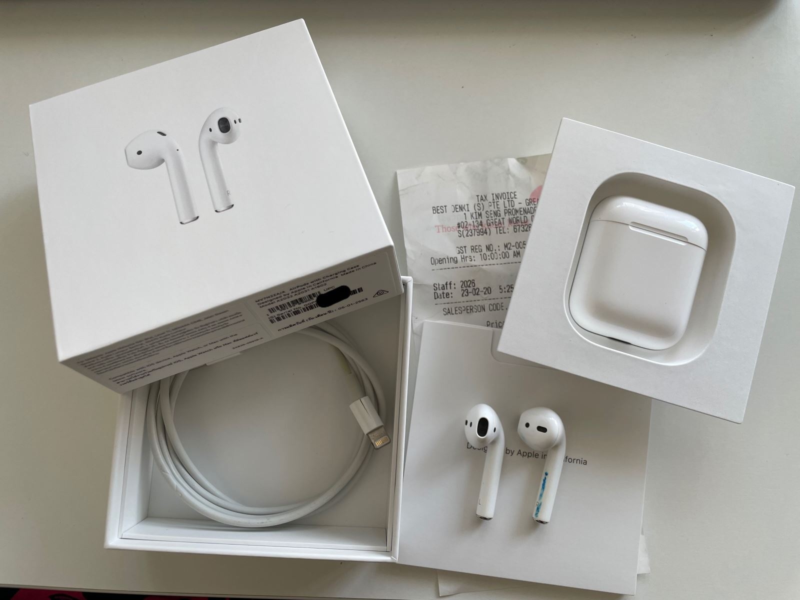 check airpod 1