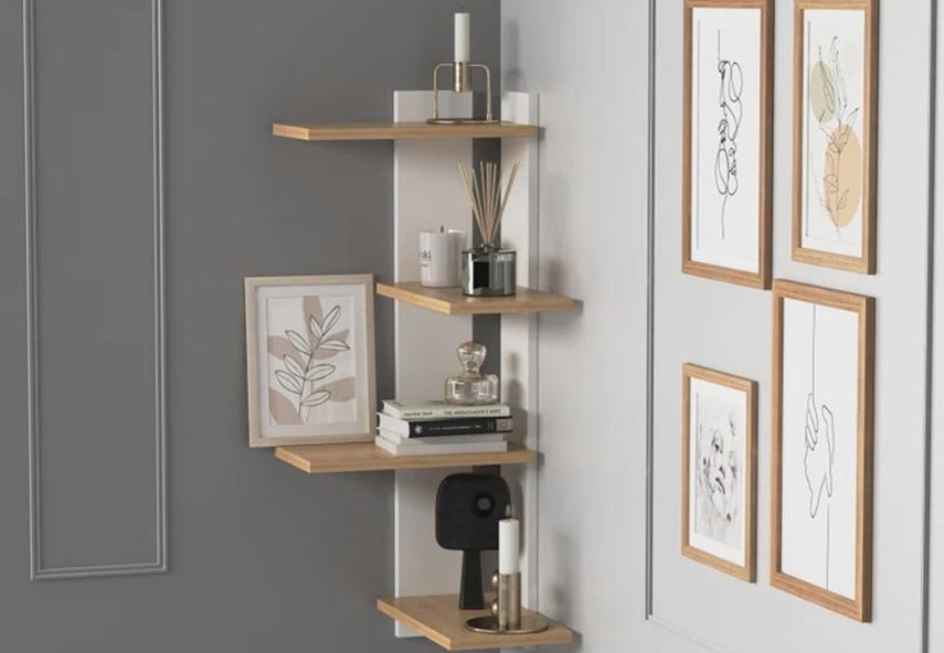cách lắp kệ góc tường 05