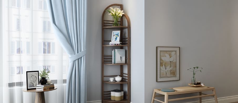 cách lắp kệ góc tường 07