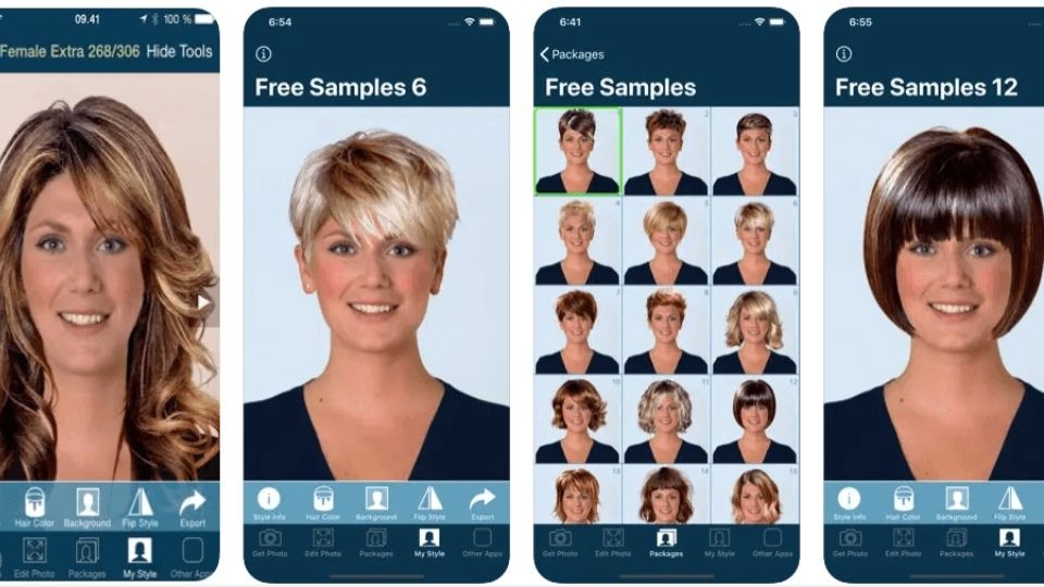 Hairstyle Try On - Phần mềm chỉnh sửa tóc trên ảnh