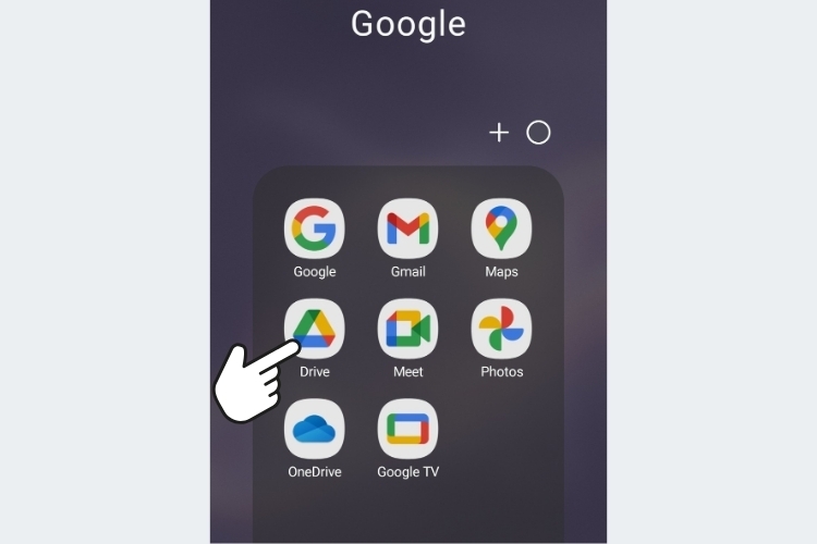 Cách lưu video trên Google Drive bằng điện thoại 1