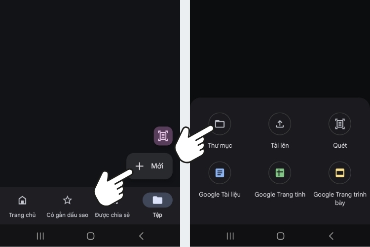 Cách lưu video trên Google Drive bằng điện thoại 2