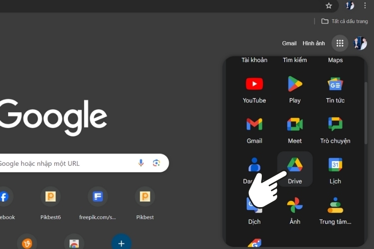 Cách lưu video trên Google Drive bằng máy tính 1
