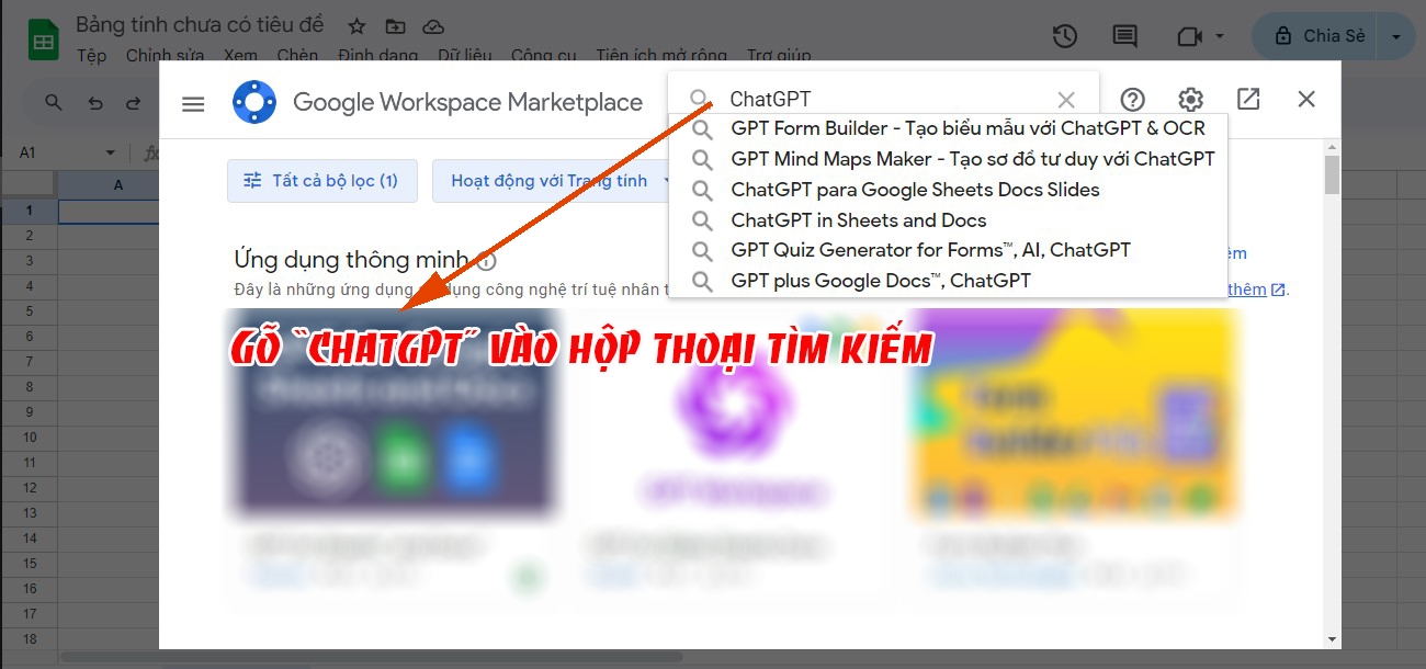 cách kết nối chatgpt với google sheets 3