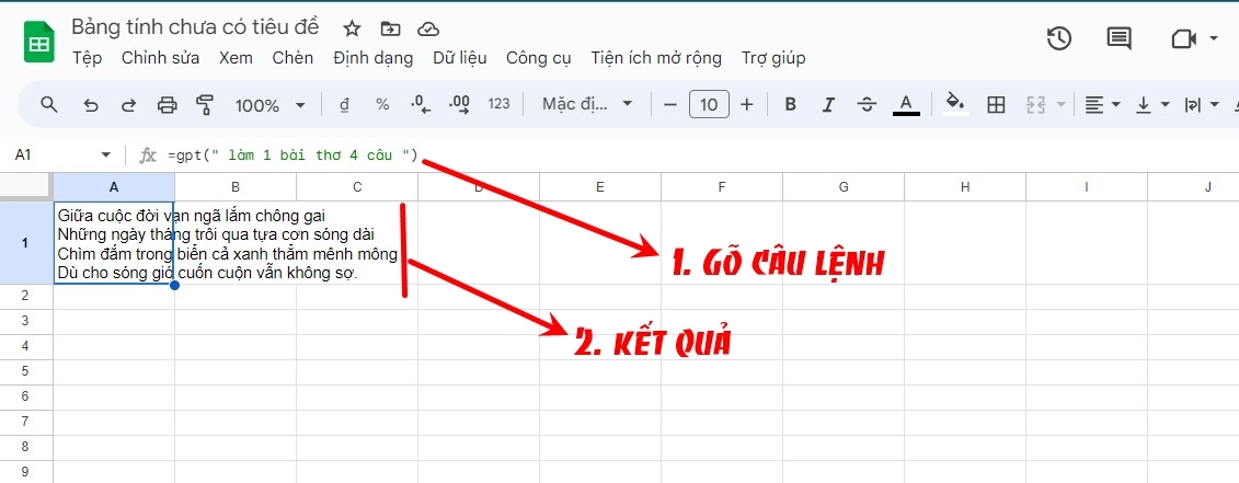 cách kết nối chatgpt với google sheets 7