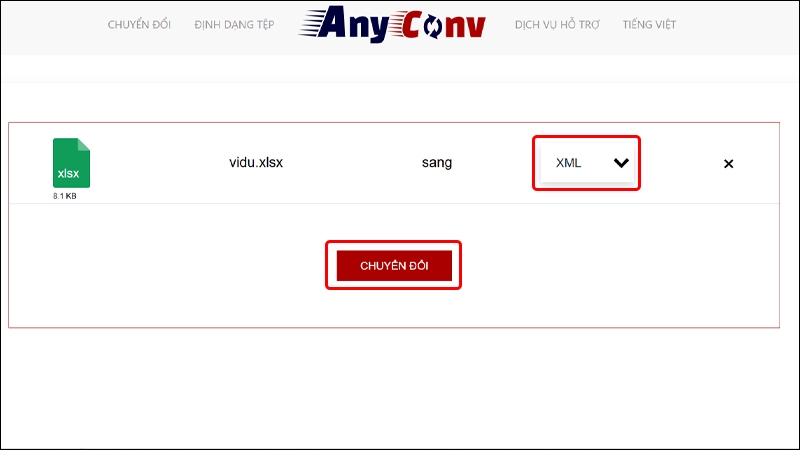 Chuyển file Excel sang XML - hình 7