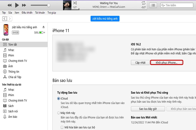 mở khoá iphone bằng nút volume-h5