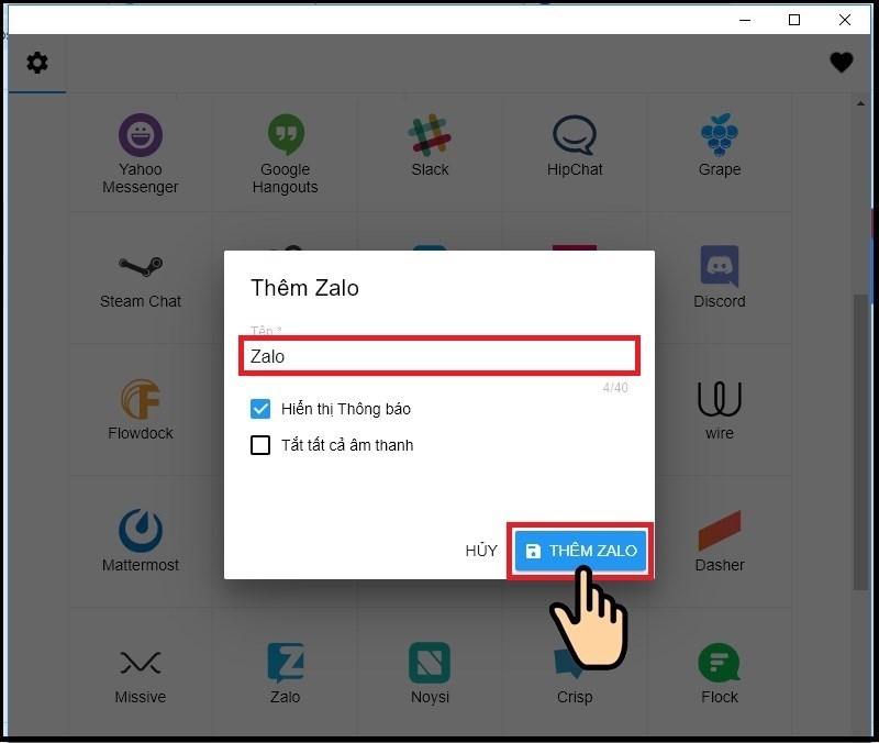 Đăng nhập 2 Zalo trên máy tính cùng lúc cực tiện lợi với những thao tác siêu dễ 11