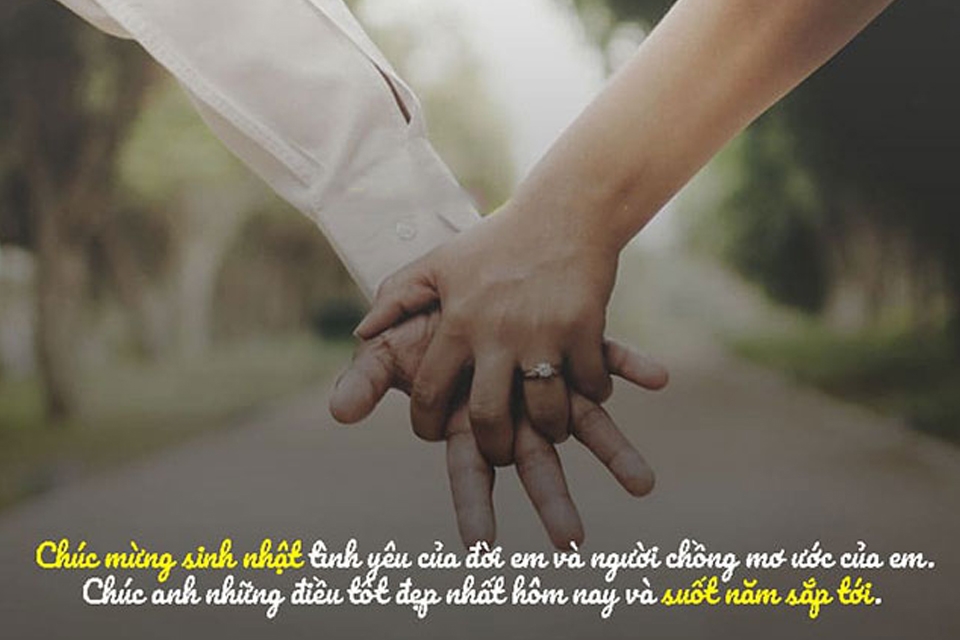 Mẫu thiệp chúc mừng sinh nhật đẹp tặng chồng.