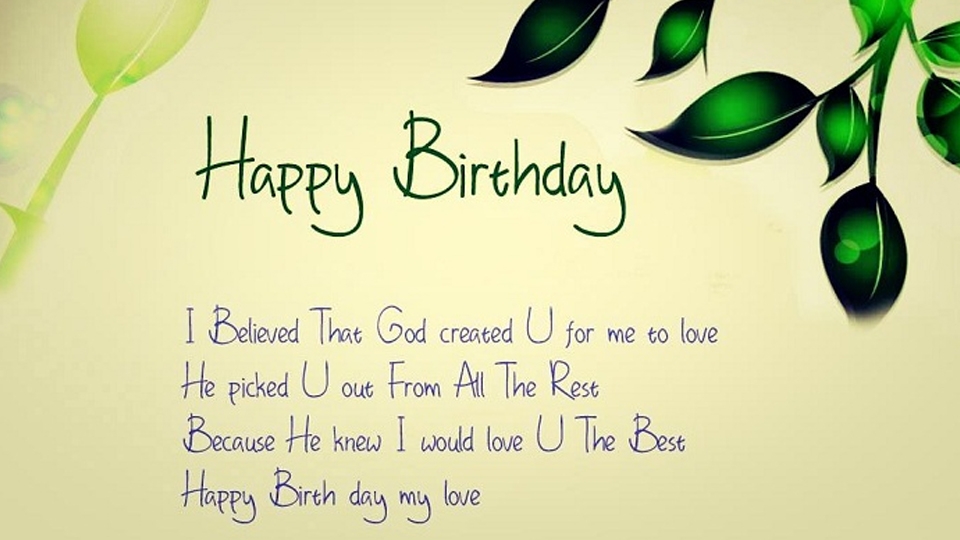 Mẫu thiệp chúc mừng sinh nhật đẹp, đơn giản mà ý nghĩa.