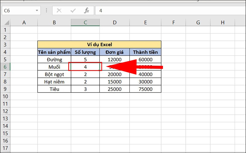Cách chọn vùng dữ liệu trong Excel (ảnh 12)