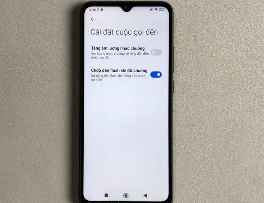 bật flash khi có điện thoại iphone 11 5
