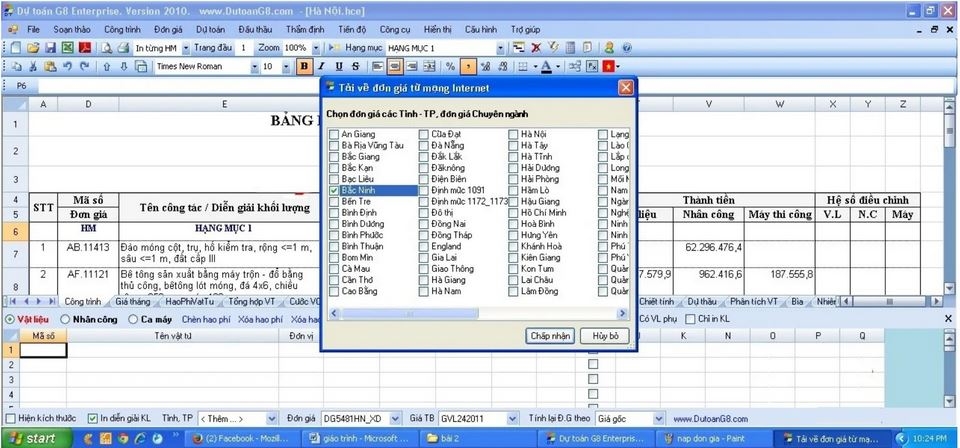 Hướng dẫn dùng phần mềm G8 nhanh chóng