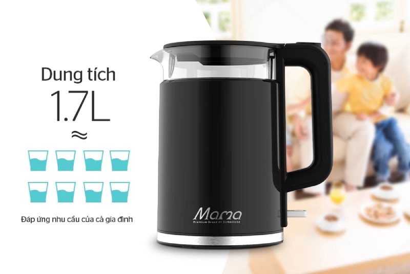 Ấm siêu tốc công suất bao nhiêu hình 4