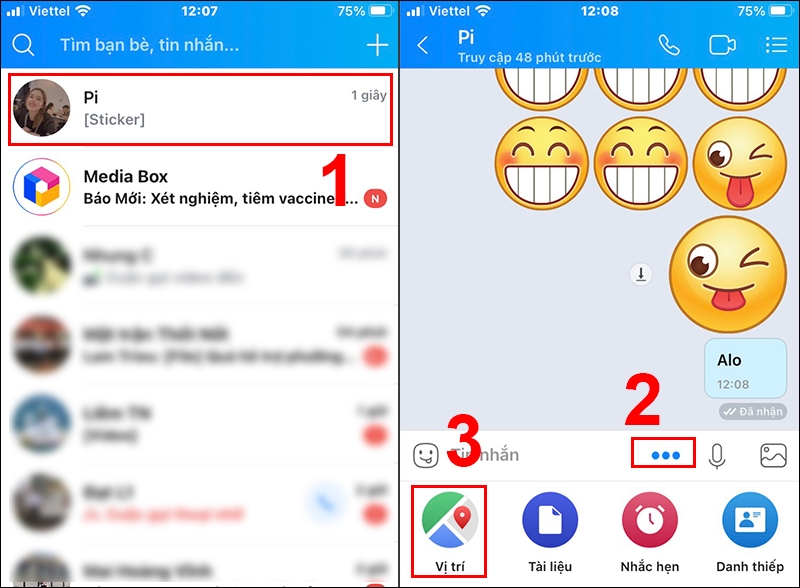 cách định vị số điện thoại qua Zalo (Ảnh 1)