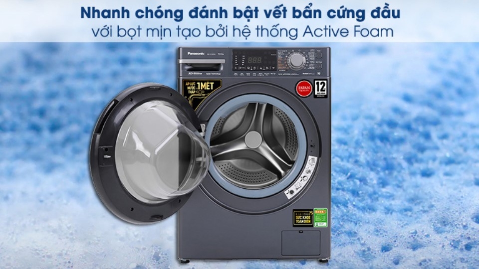 Máy giặt Panasonic Inverter 10,5kg NA-V105FX2BV