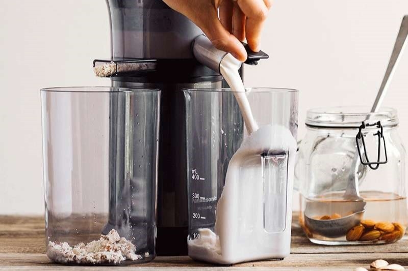 Hướng dẫn làm sữa hạt bằng máy ép chậm - 8