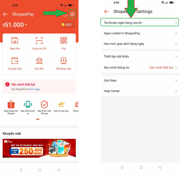 Hướng dẫn cách huỷ liên kết ngân hàng với Shopee, ShopeePay - 4