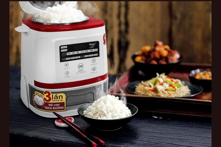 công nghệ nồi cơm điện Magic 6
