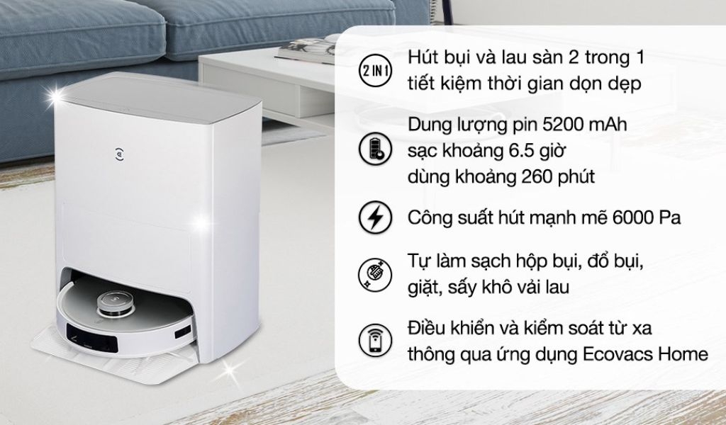 Công nghệ lau rung tần VibraRise là gì? Gợi ý các dòng robot vừa hút bụi vừa lau nhà 5