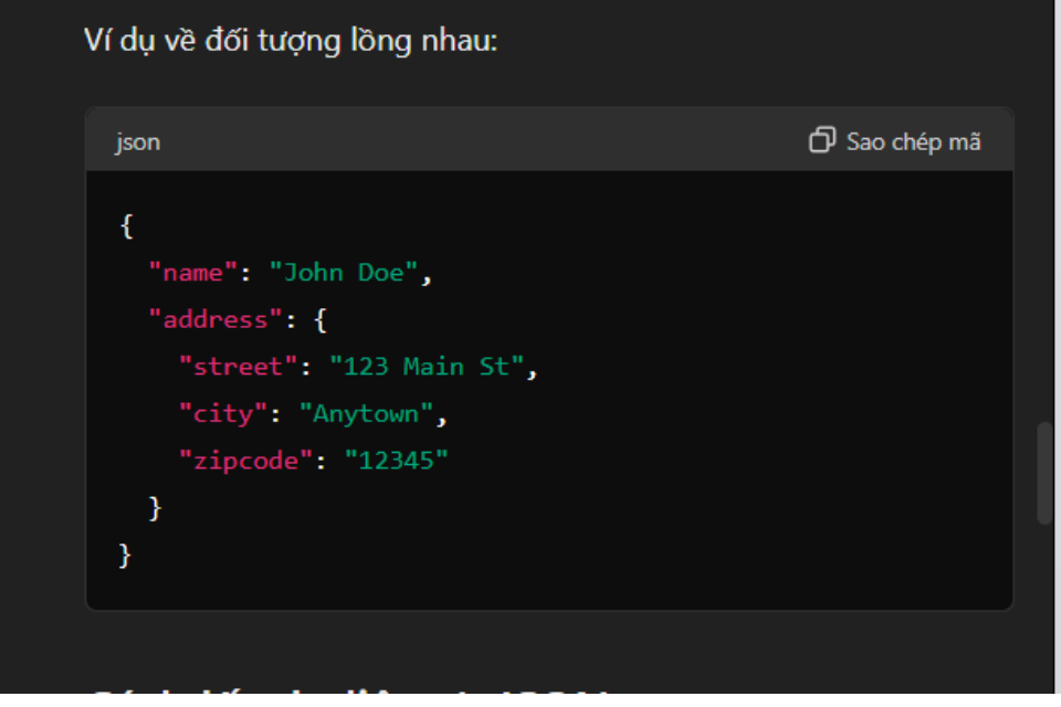 JSON Array