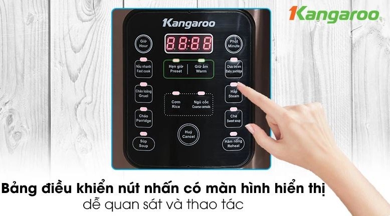 công nghệ nồi cơm điện Kangaroo 07