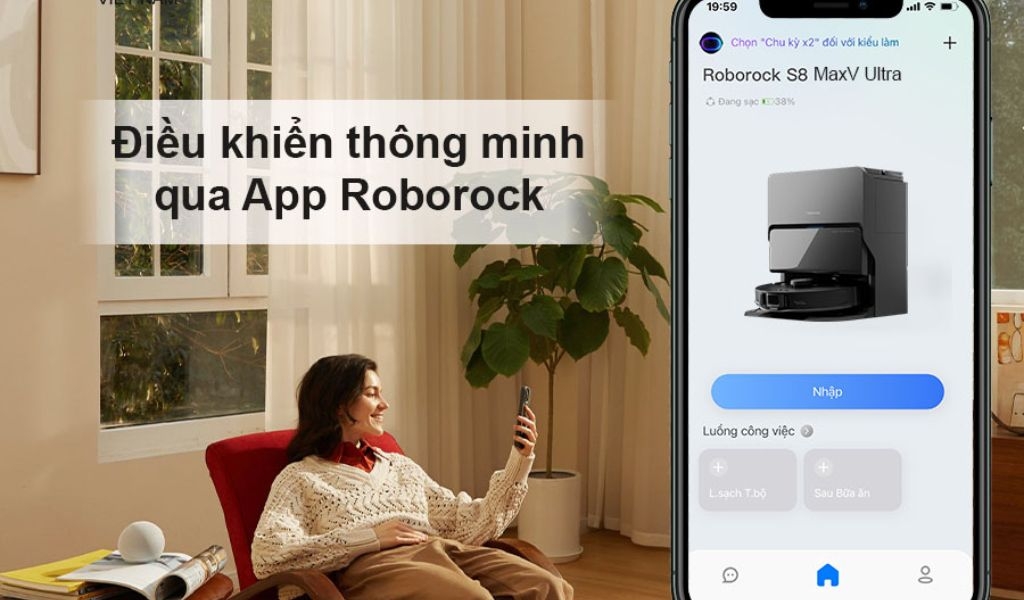 Ứng dụng Roborock là gì? Gợi ý các dòng robot kết nối điện thoại thông minh 3