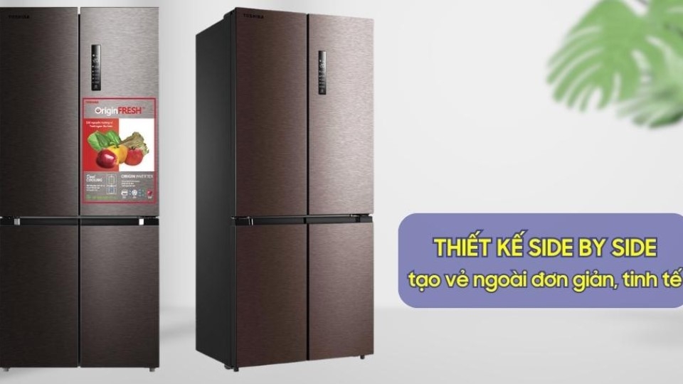 Tủ lạnh Toshiba Inverter 511 lít 4 cửa GR-RF610WE-PMV(SG)