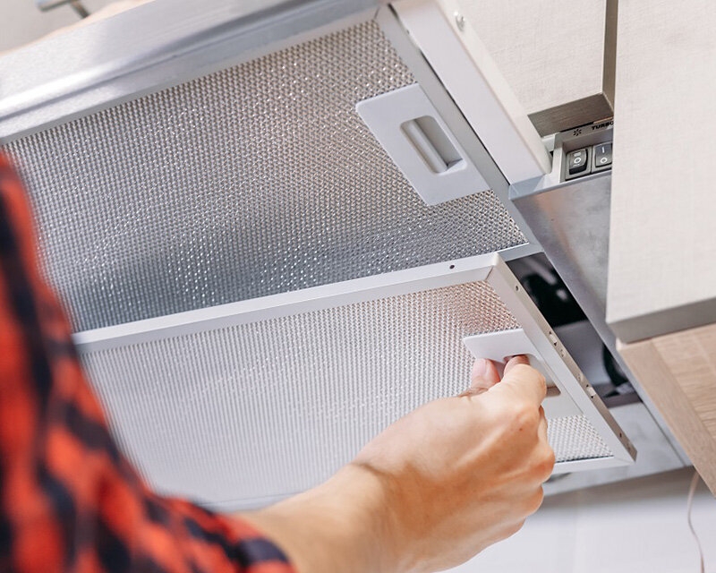 Cách vệ sinh máy hút mùi bằng baking soda 7