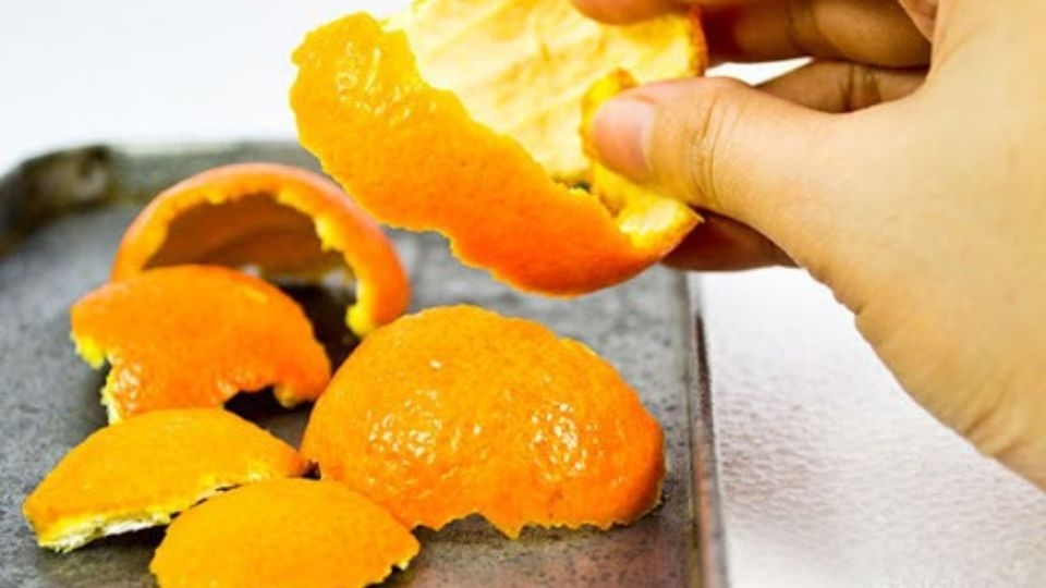 Sử dụng vỏ quýt, cam, bưởi