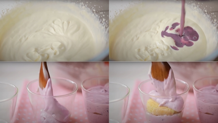 Công thức bánh mousse việt quất sữa chua (hình 5)