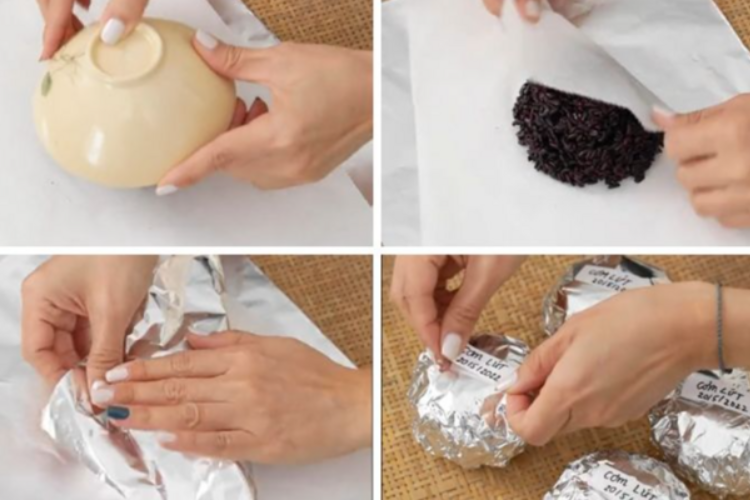 Cách bảo quản gạo lứt đã nấu hình 5