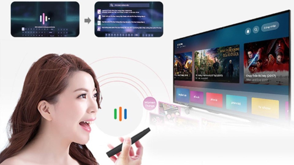Đối với các mẫu tivi Sony ra mắt năm 2015 thì thực hiện như sau