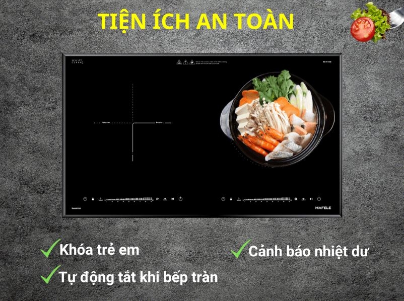 công nghệ bếp từ Hafele 04