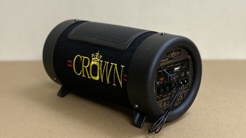 Loa Crown số 4 đế bom bi