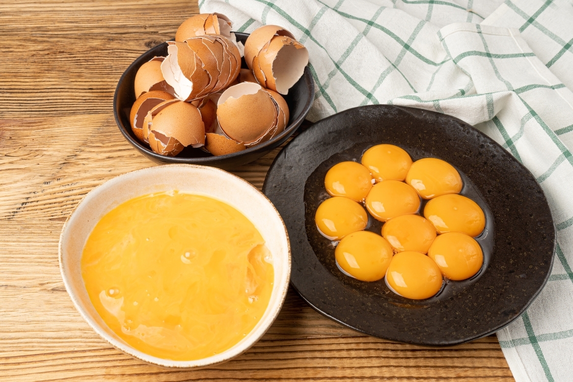 Lí do đánh lòng đỏ trứng không bông