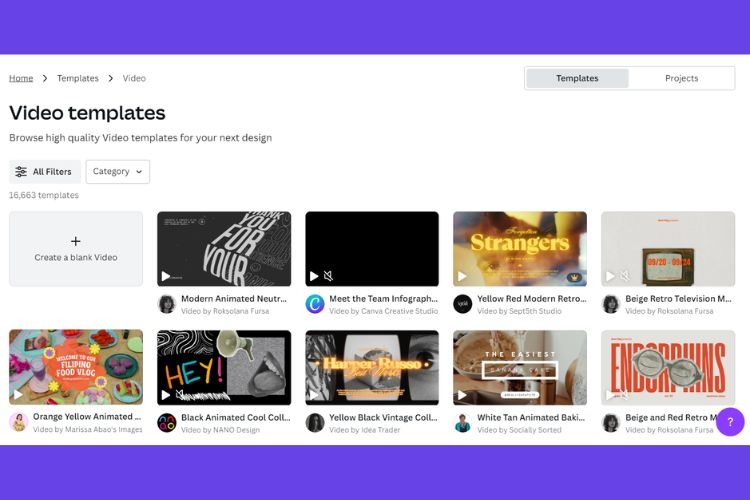 canva video