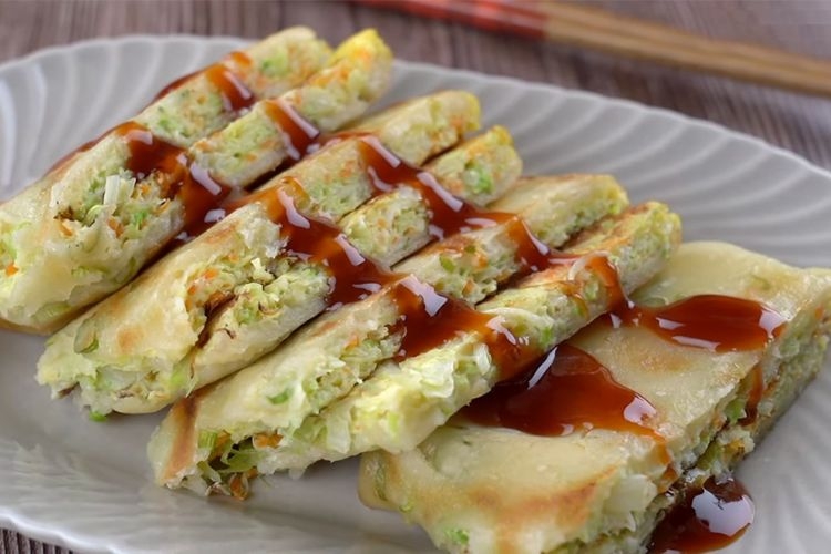 cách làm bánh trứng hành (hình 5)